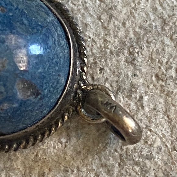 Vintage Lapis pendant - Picture 2 of 15
